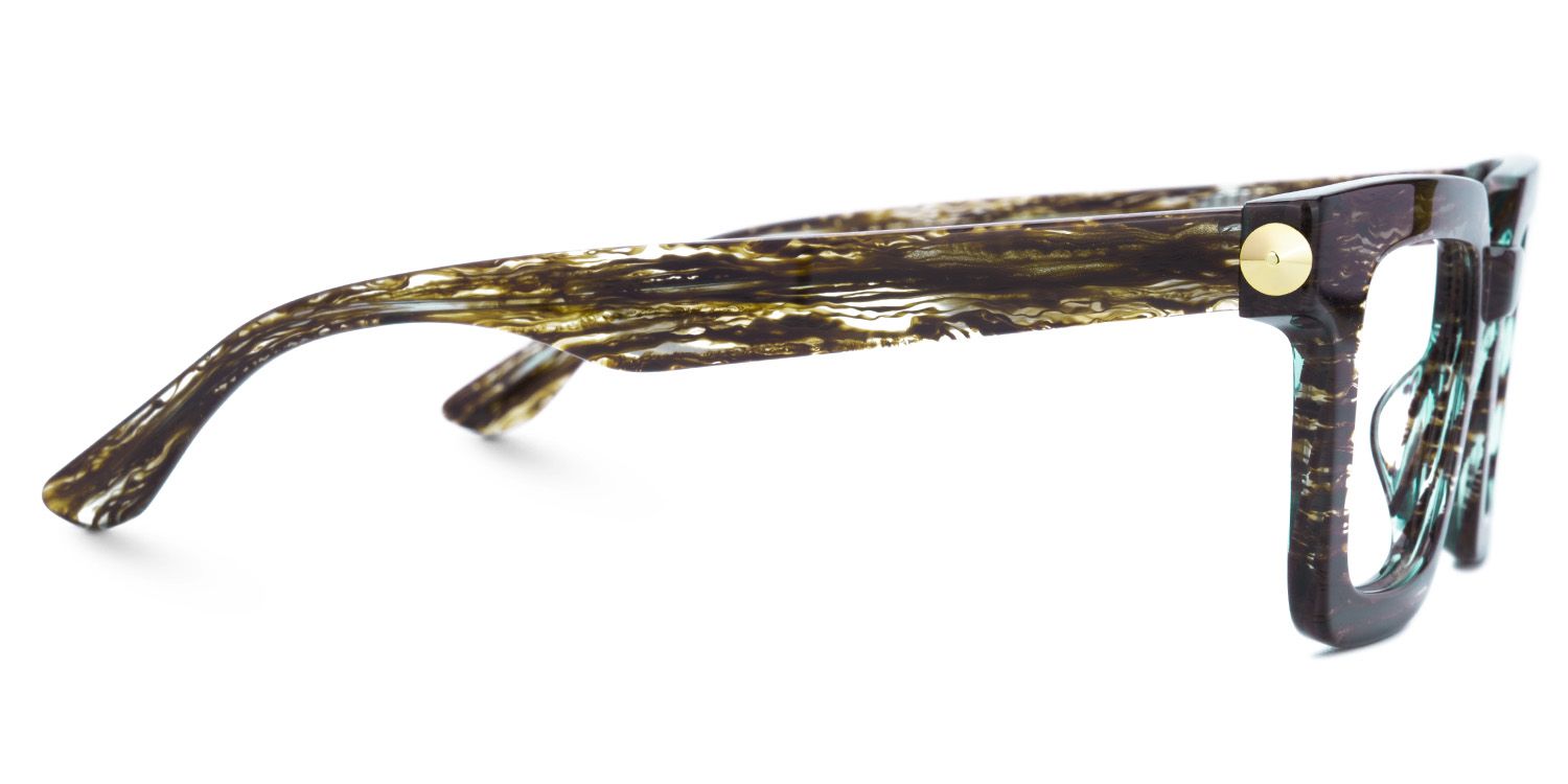 Ruthann Eco Acetate Brown Glasses For Men | ZEELOOL UK3