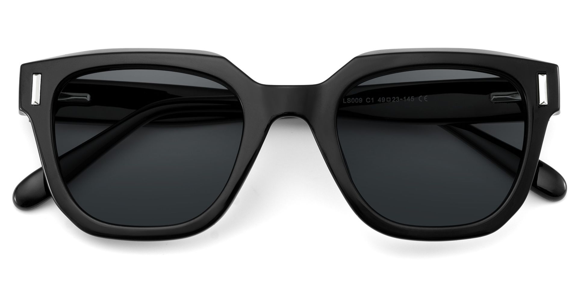 Nia Black Square Sunglasses Online | ZEELOOL UK1