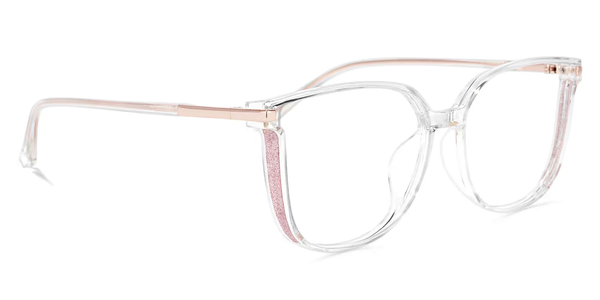 Rodz Square Clear Frame Glasses | ZEELOOL UK2