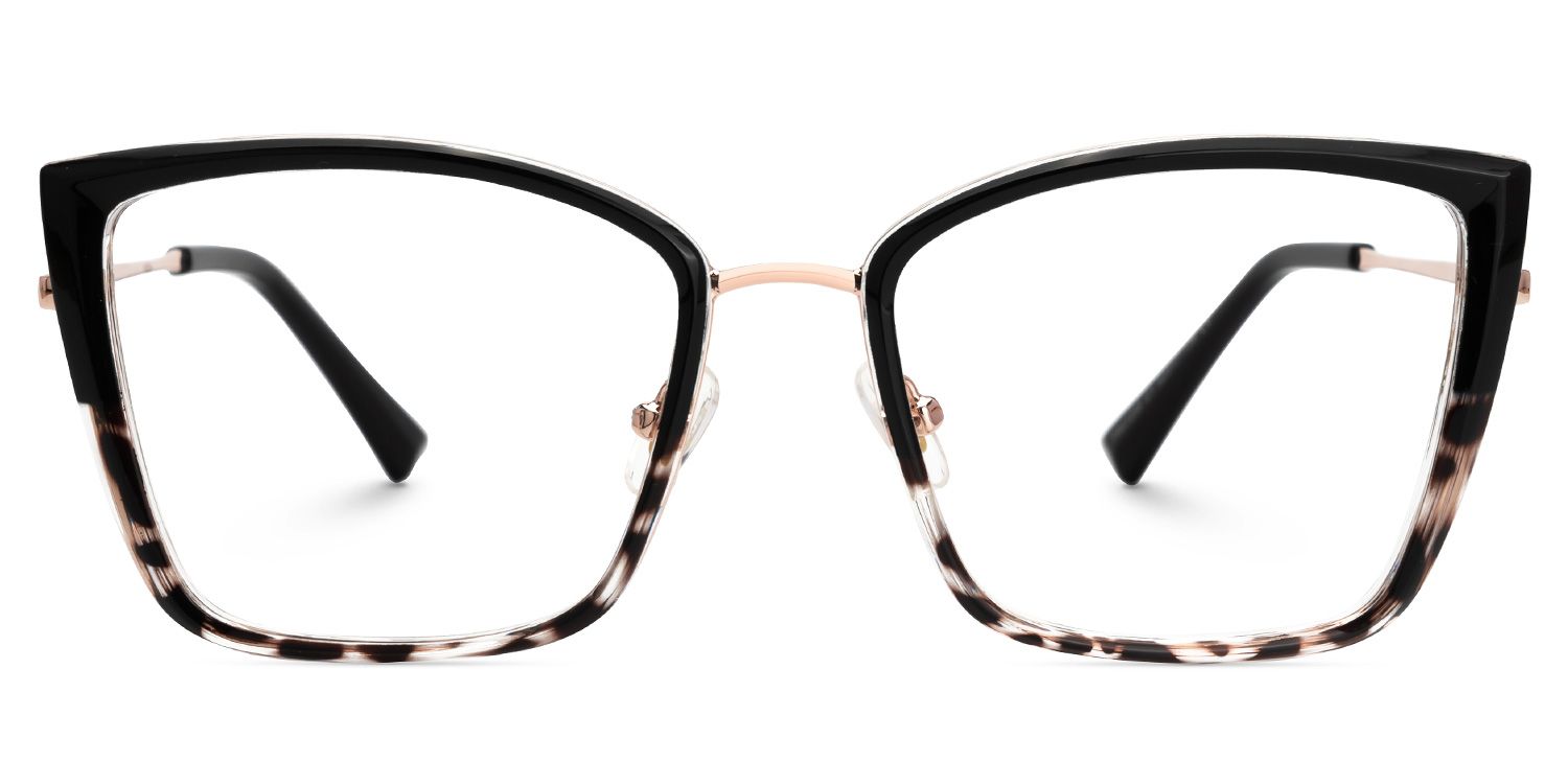 Mariie Butterfly Black Full-Frame Glasses | ZEELOOL UK0