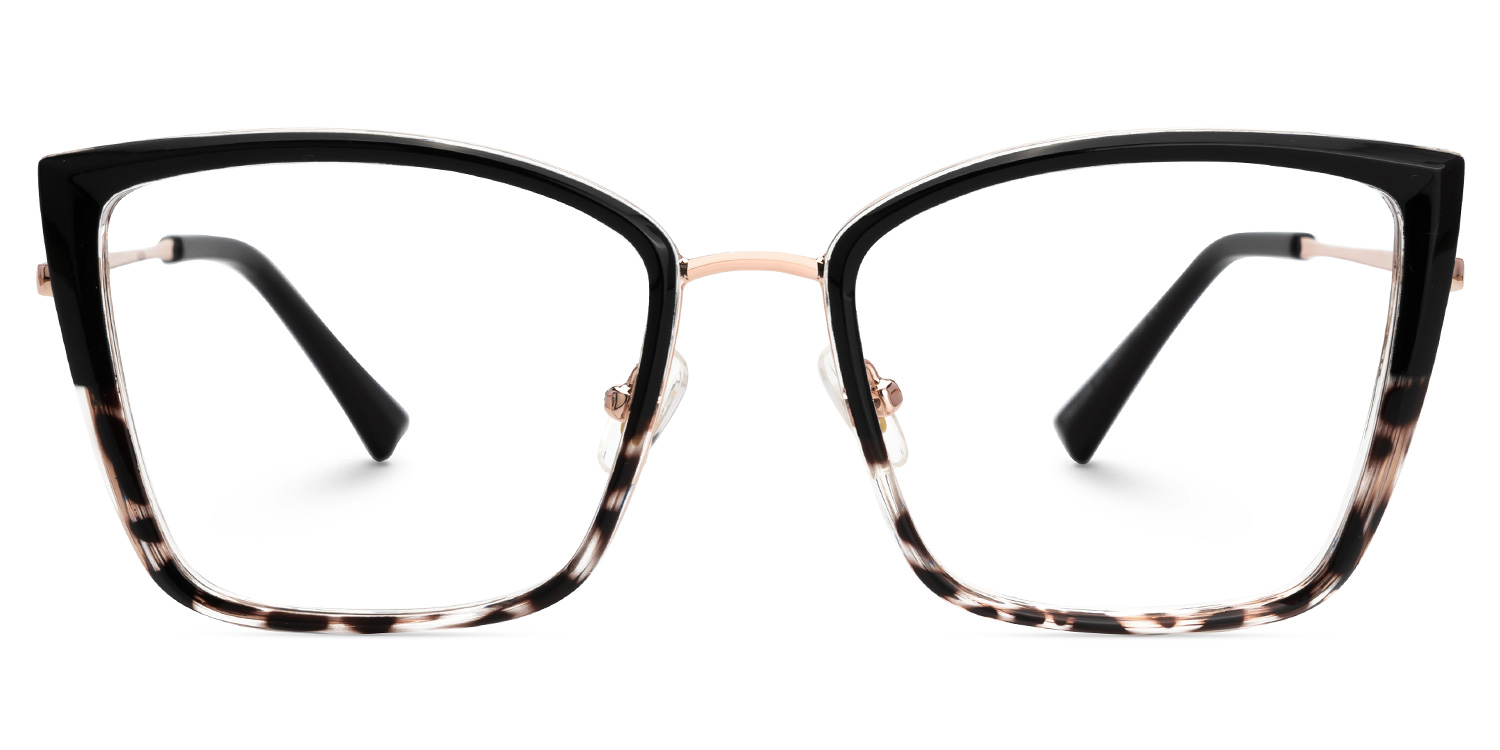 Mariie Butterfly Black Full-Frame Glasses | ZEELOOL UK0