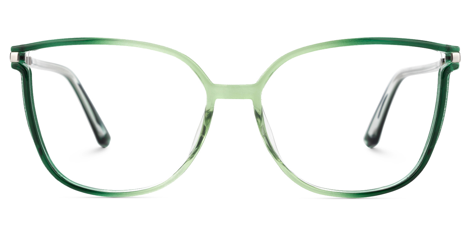 Rodz Square Green Glasses