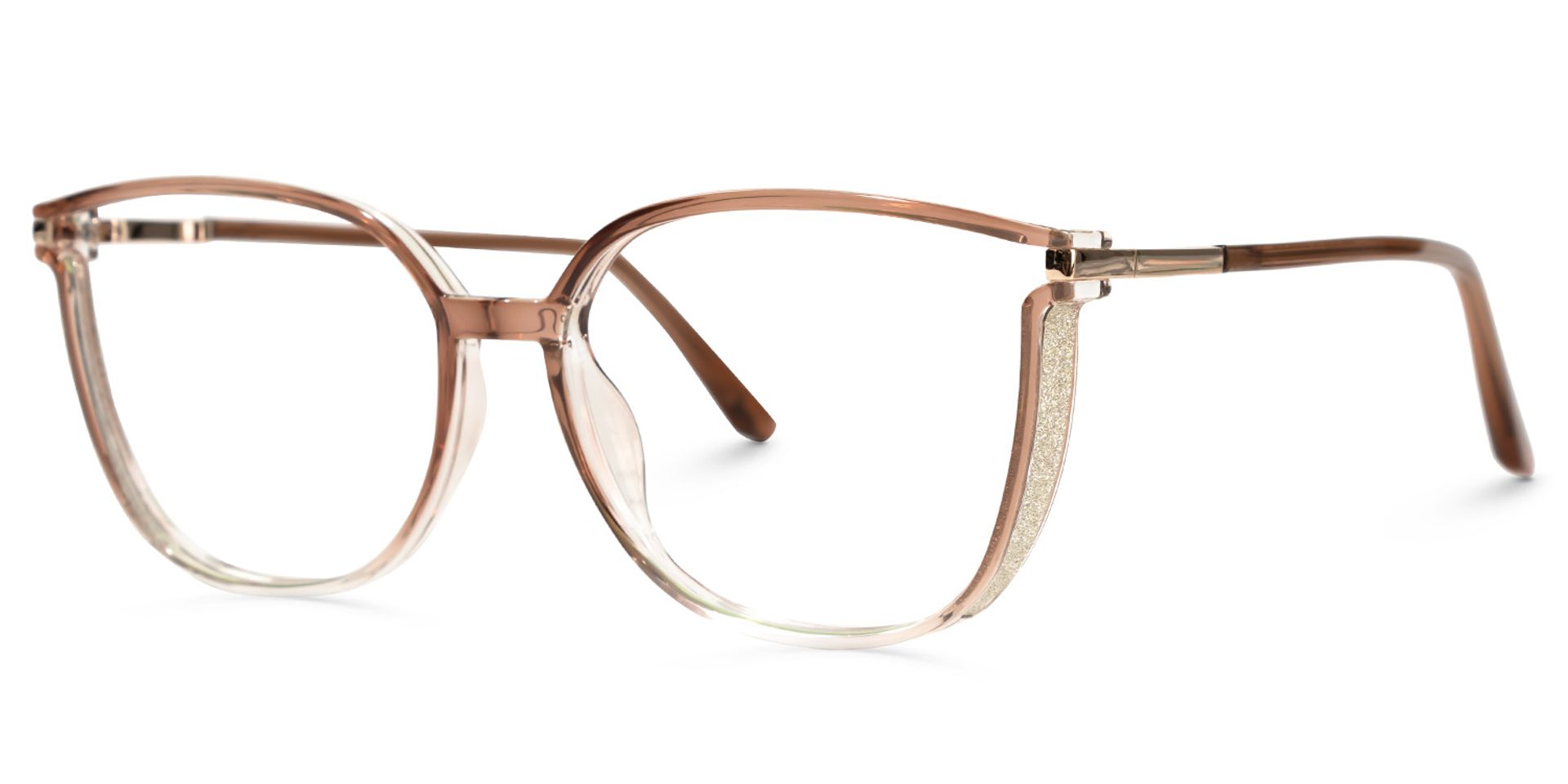 Rodz Square Brown Eyeglasses and Thin Frames Glasses1