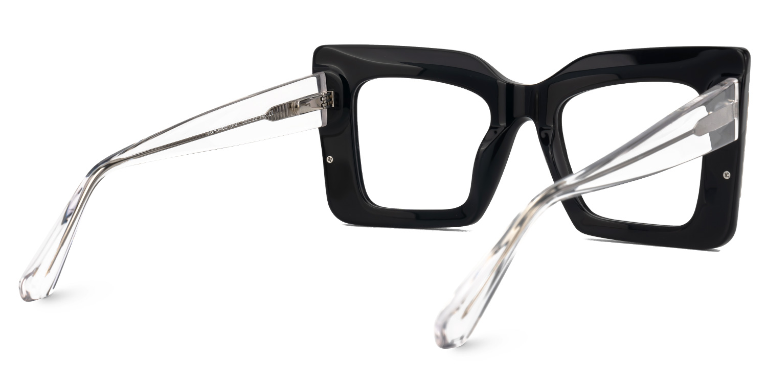 Cohen Design Frame Eyeglasses  -Zeelool Glasses3