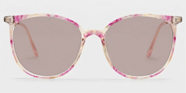 Chanty Pink Round Glasses