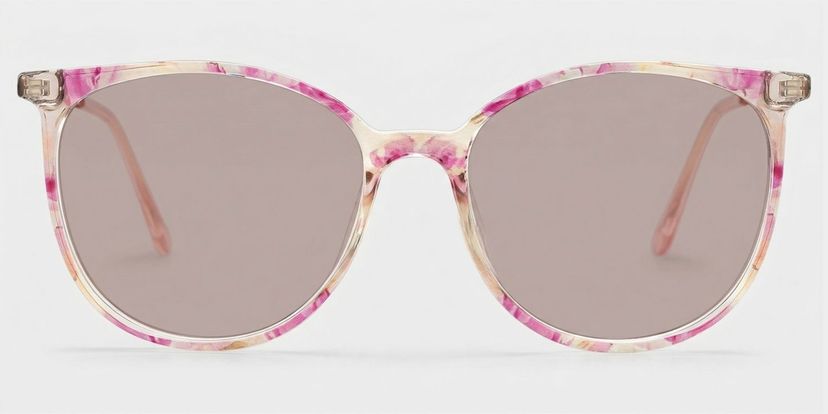 Chanty Pink Round Sunglasses