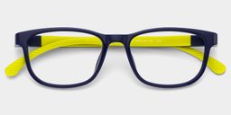 Robin Rectangle Black Yellow Glasses1