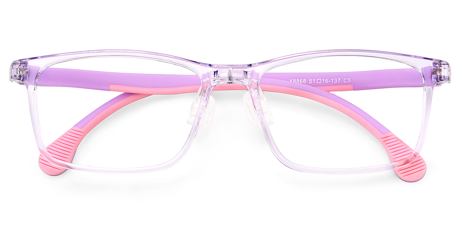 Sunny Rectangle Purple Glasses1
