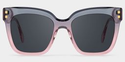 Minguela Square Gray Pink Sunglasses0