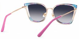 Martins Rectangle Multicolor Glasses3