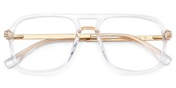Kilworth Clear Aviator Glasses2