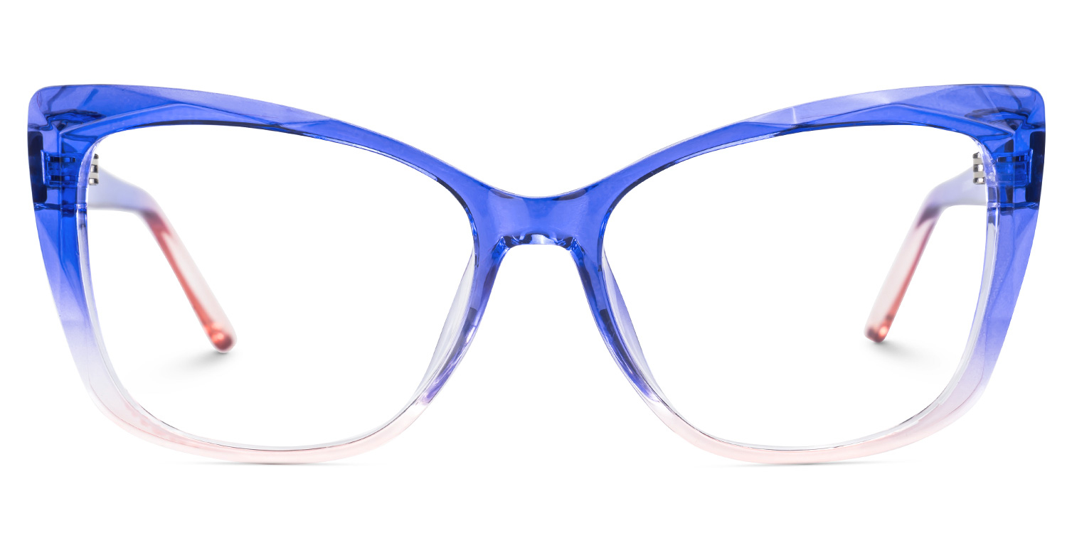 Farris Square Blue Glasses0