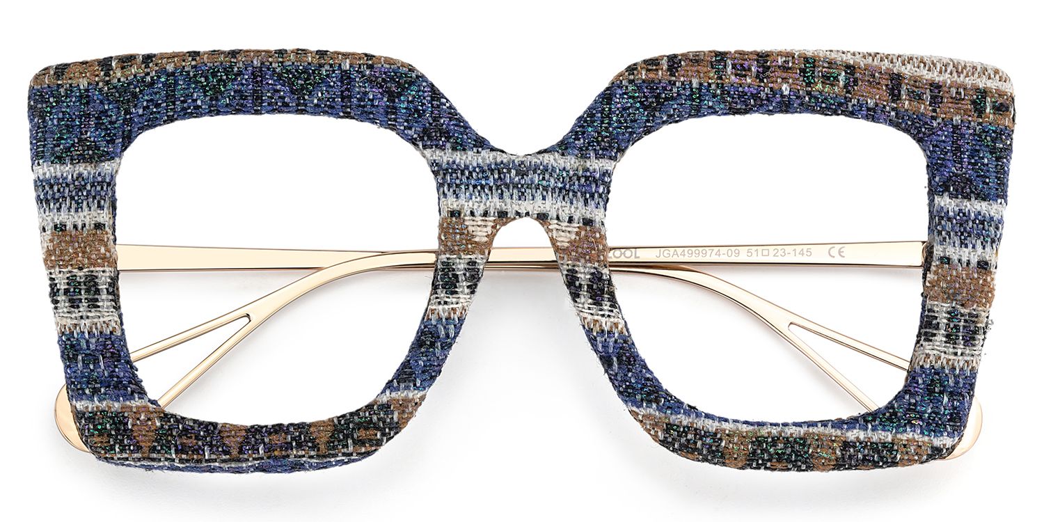 Latanya Multicolor Denim Glasses2