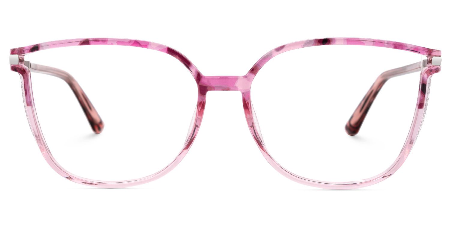 Rodz Pink-Floral Eyeglasses and Designer Glasses Frame0
