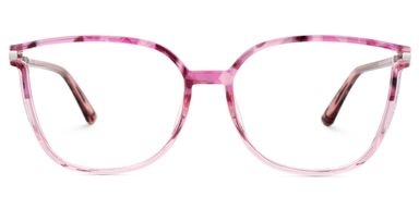 Rodz Square Pink Glasses