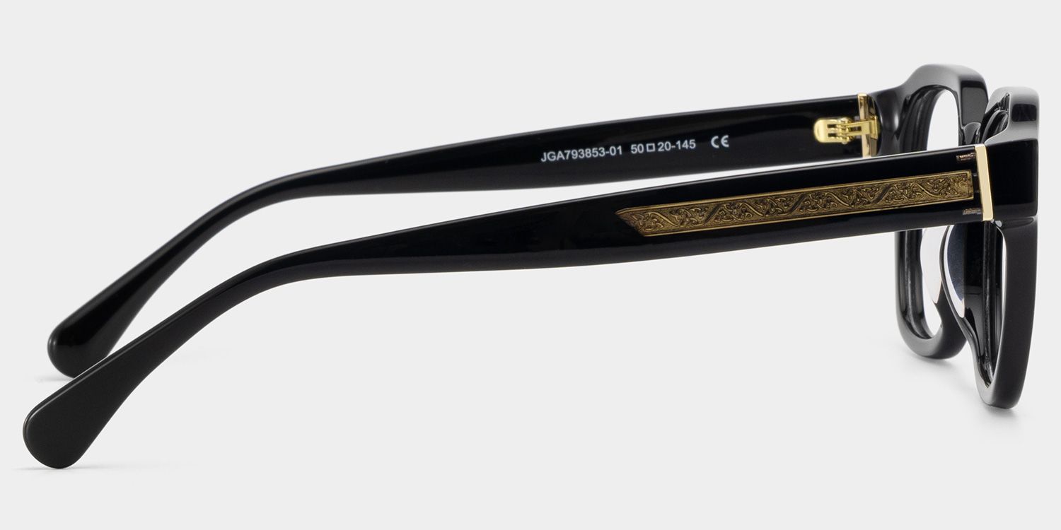 Hope Black Frame Glasses with Round Frame Online | ZEELOOL4