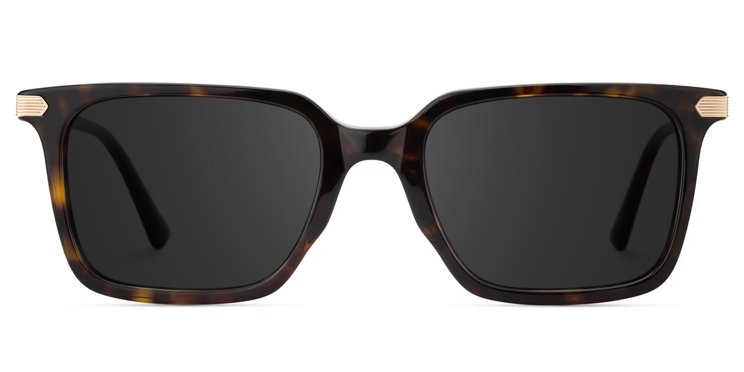 Goveo Rectangle Tortoise Sunglasses good-img