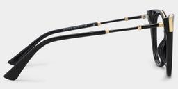 Dalton Cat Eye Black Glasses3