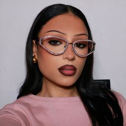 Star Cateye Iridescent Glasses6