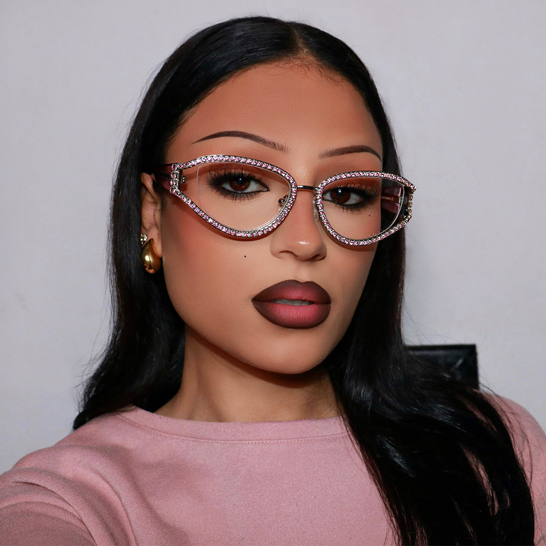 Star Cateye Iridescent Glasses6