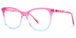 Gage Butterfly Pink Blue Glasses3