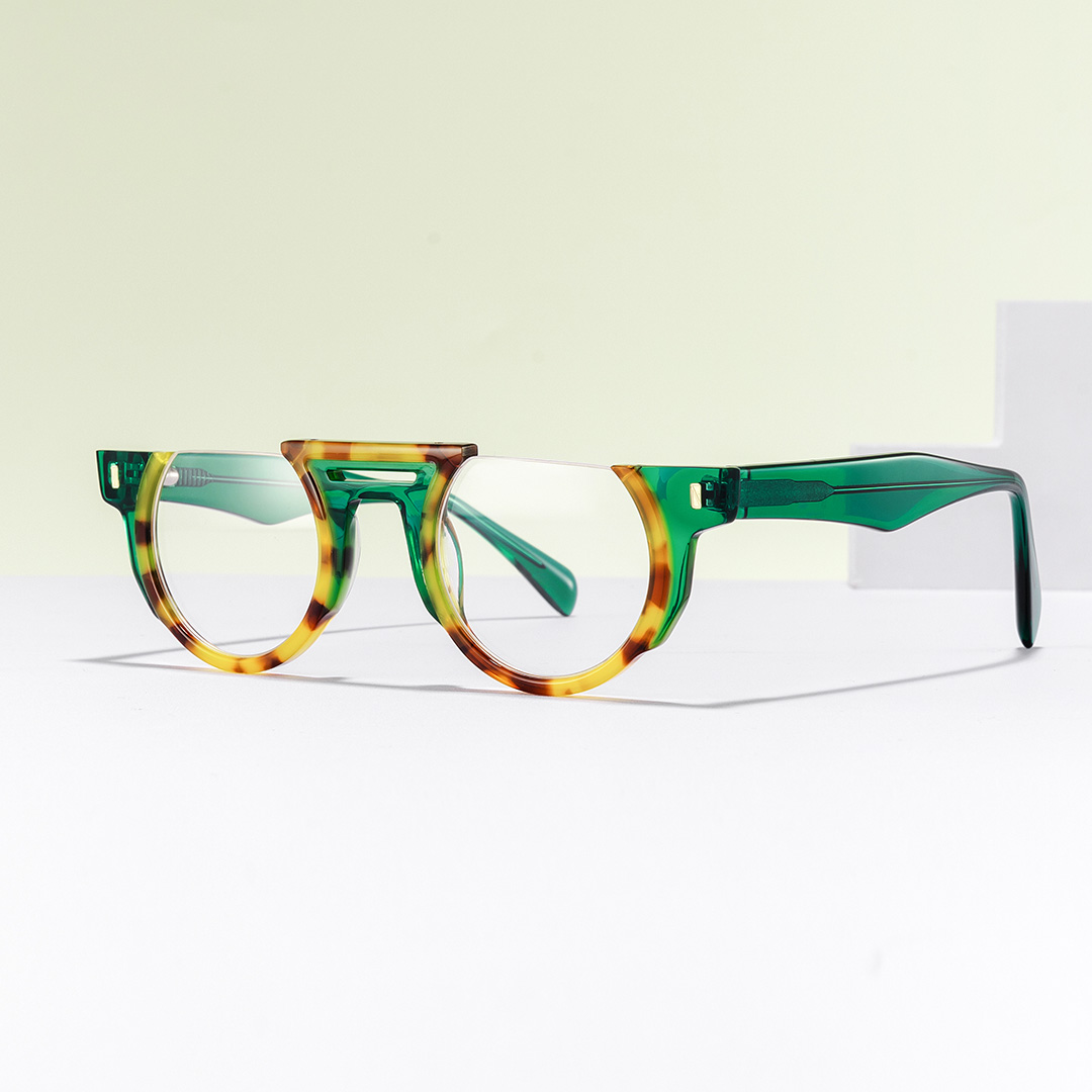 Mastin Round Tortoise Glasses