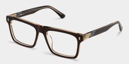 Henry Brown Rectangle Glasses2