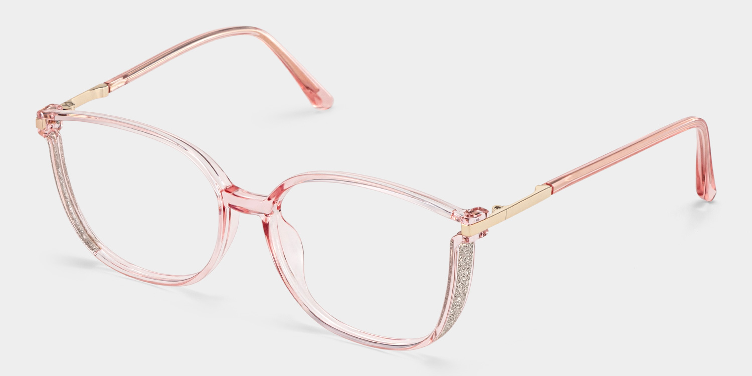 Rodz Square Flesh Pink Glasses3