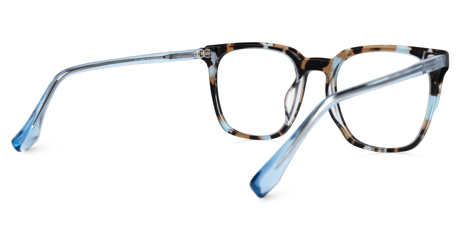 Square Smiley Tortoise Glasses deals -Zeelool Glasses3