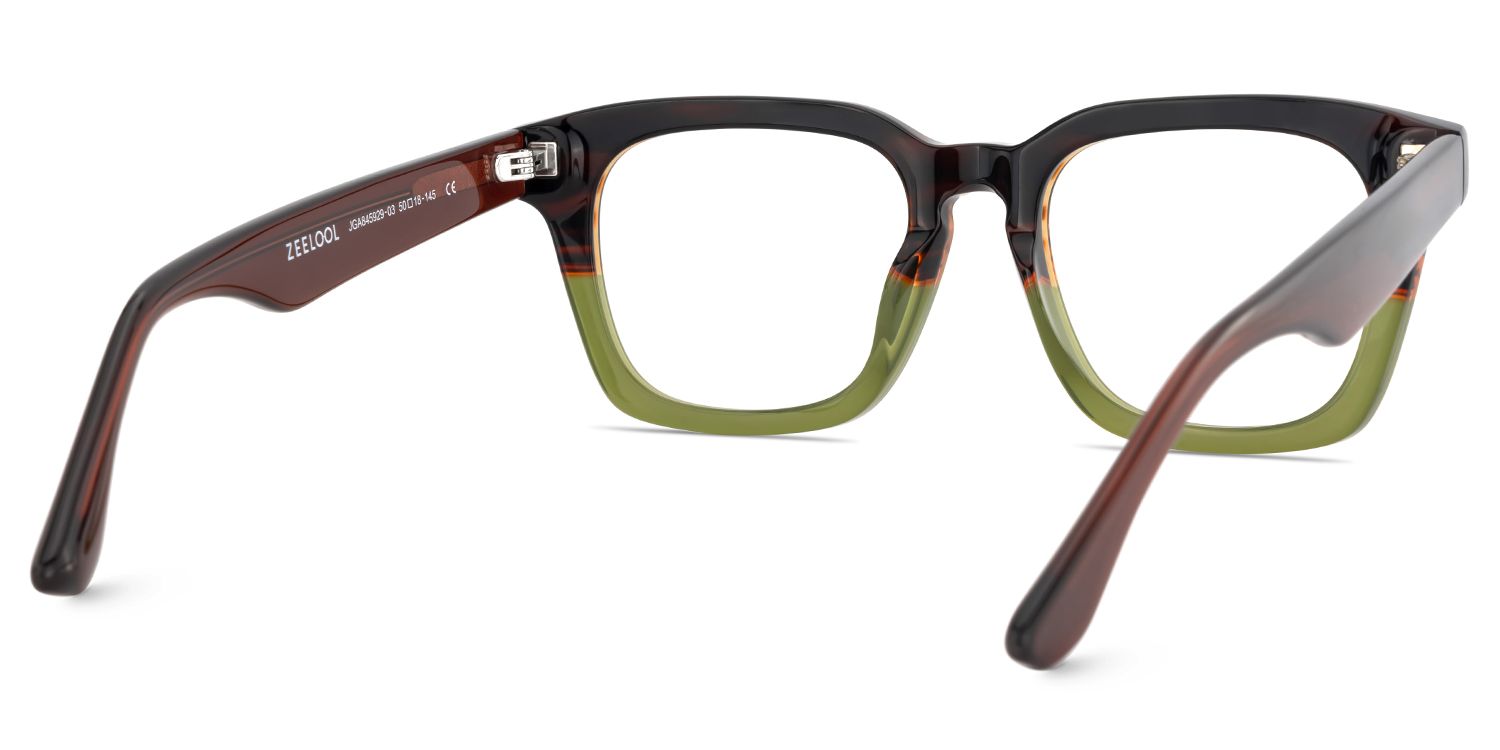 Marleni Square Shape Glasses For Men | ZEELOOL UK5