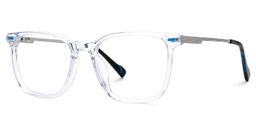 Dirrib Rectangle Clear Glasses1