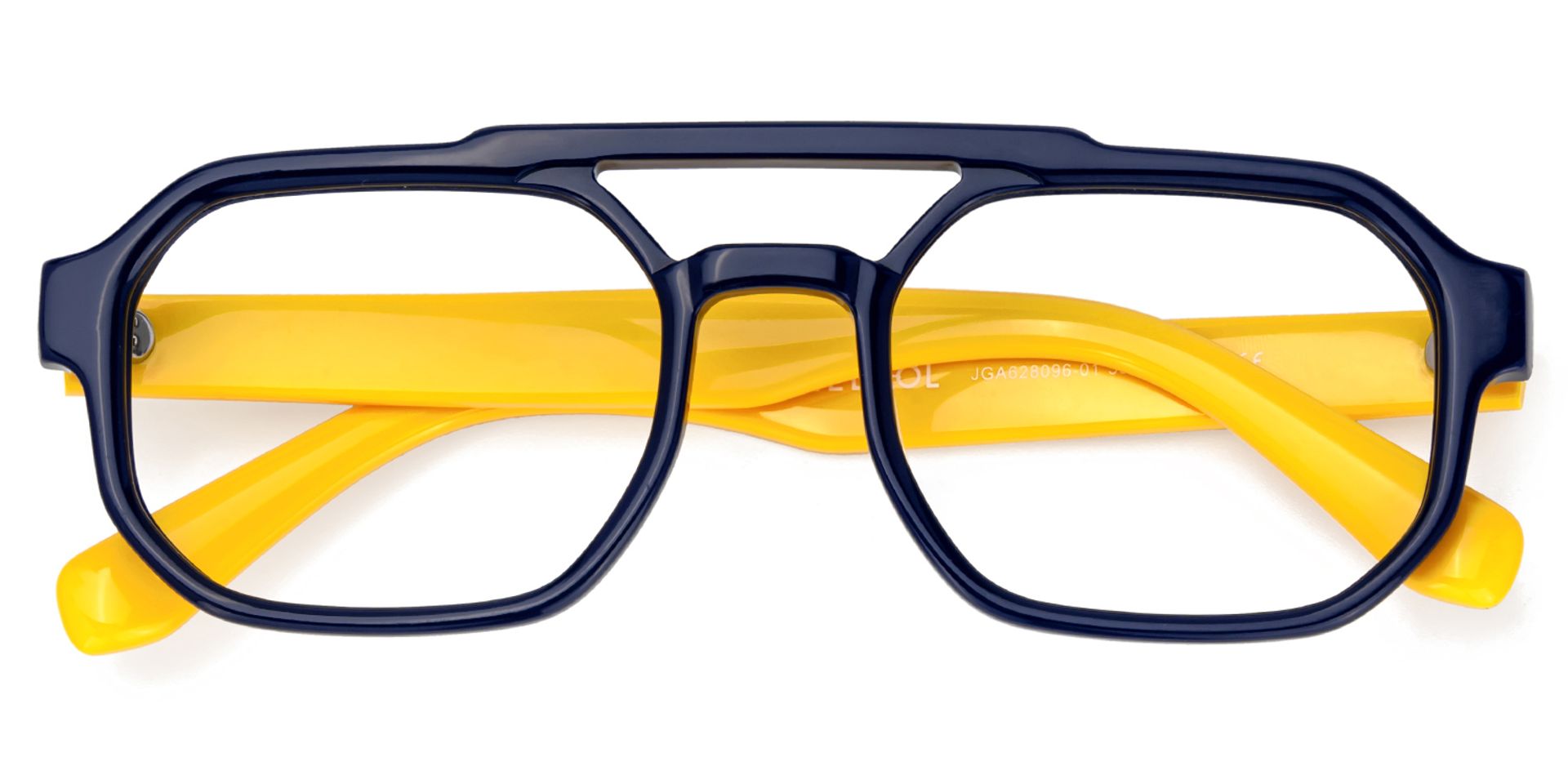 Aviator Salem Blue Color Frame Glasses | ZEELOOL UK1