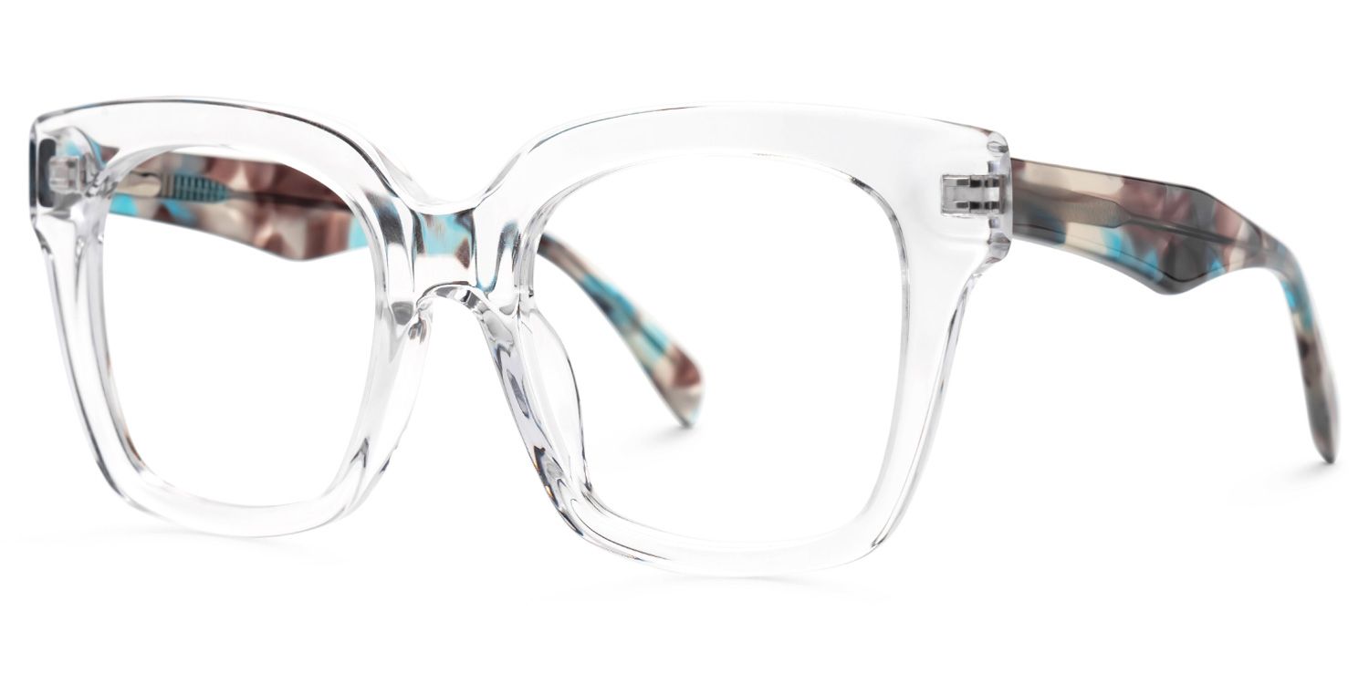 Best Clear Glasses Willard Square Glasses | ZEELOOL UK1