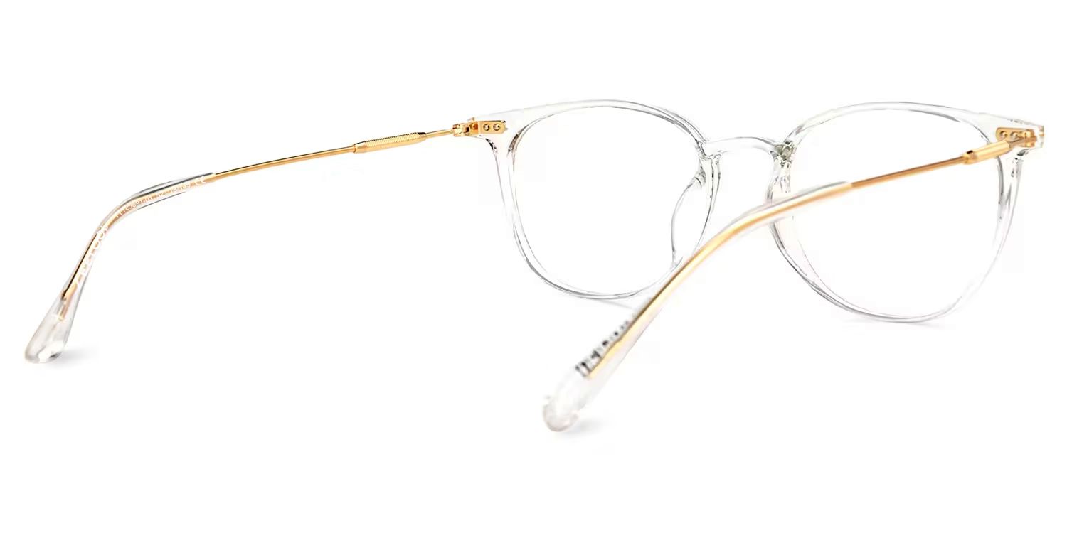 Vilanova Round Clear Glasses | ZEELOOL UK3