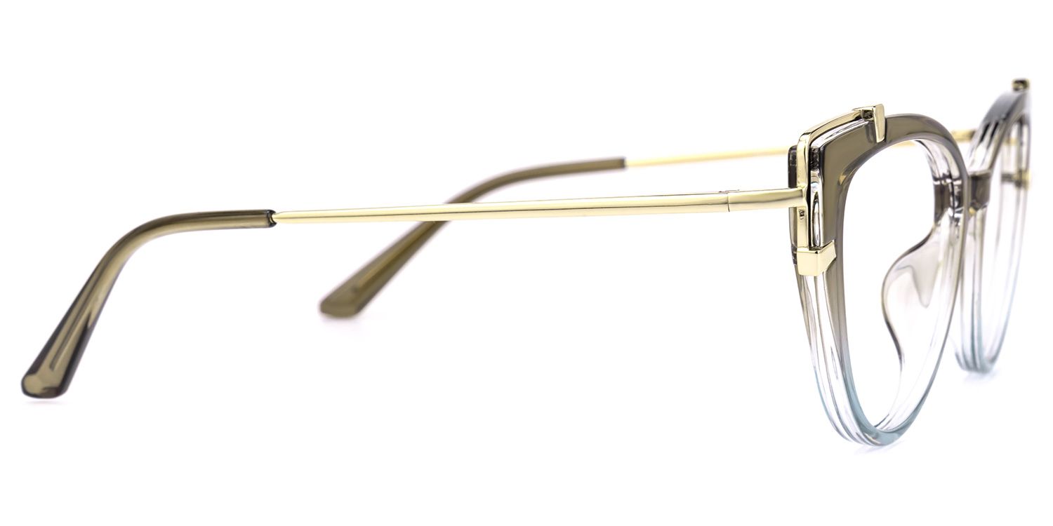 Arielle Cateye Two-Tone Glasses2