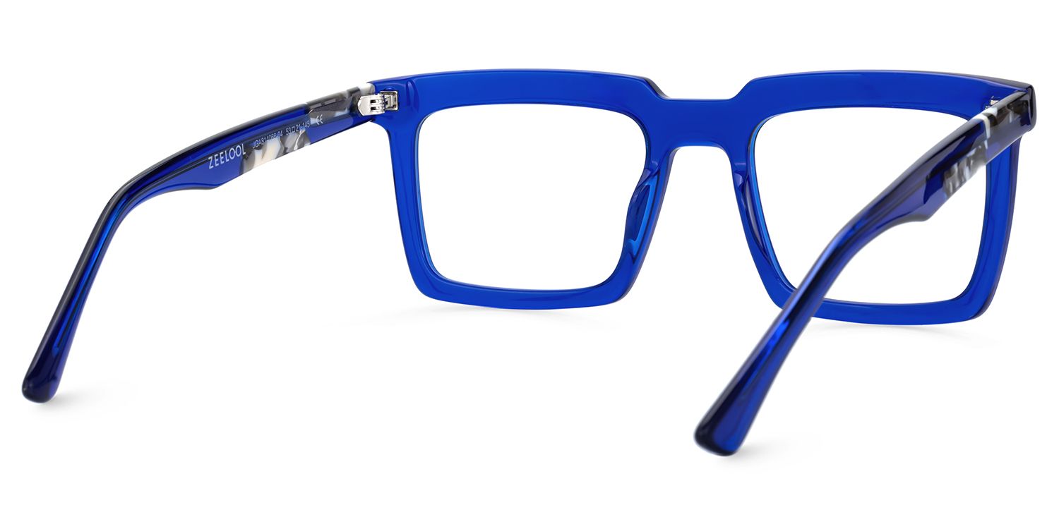 Men's Blue Eyeglass Frames on sale | ZEELOOL UK4