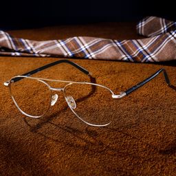 Calvin Aviator Gold Glasses1