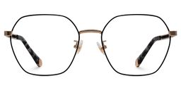 Dunbar Geometric Black Glasses0