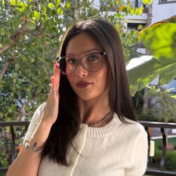 Jolie Gray Butterfly Glasses6