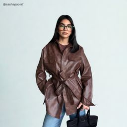 Jude Dark Brown Square Glasses6