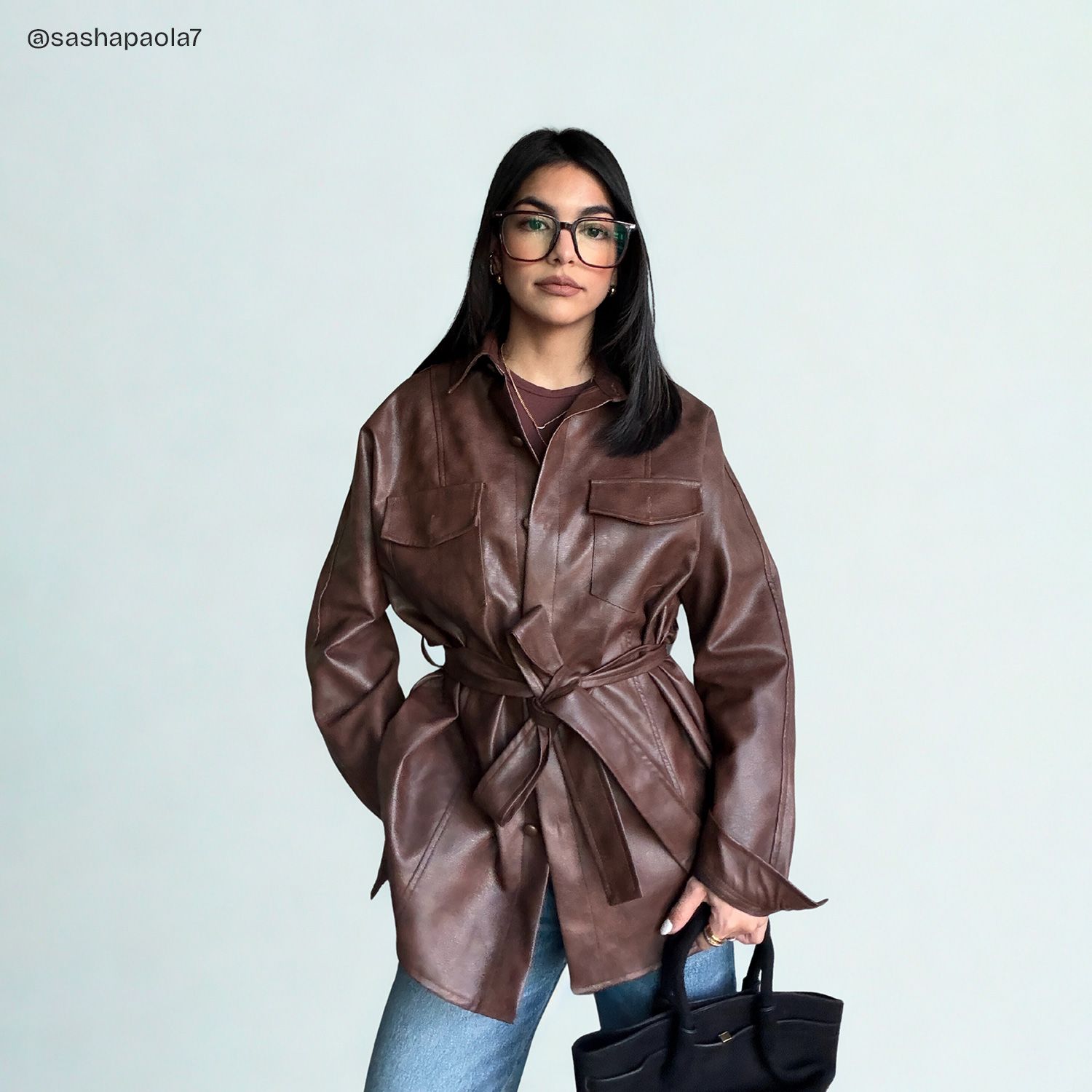 Jude Dark Brown Glasses Frames for Women | ZEELOOL6