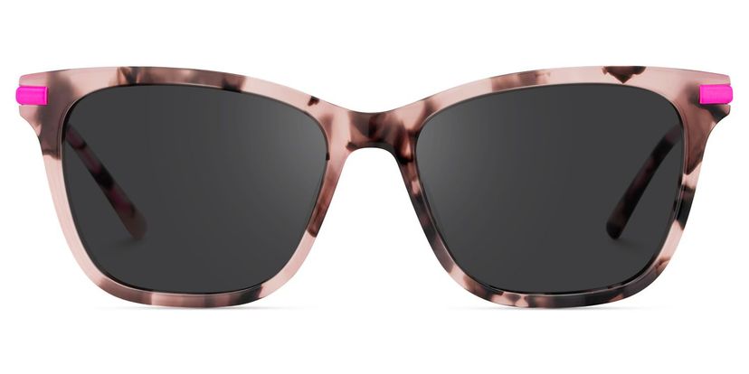 Eliot Tortoise Rectangle Sunglasses