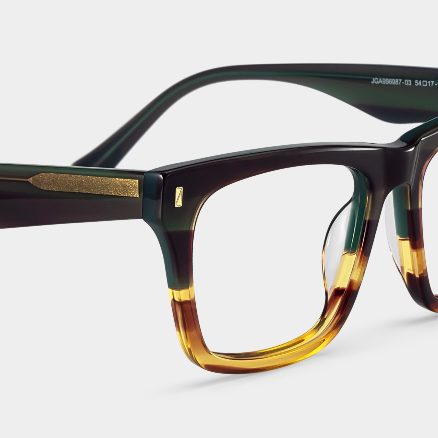 Brookins rectangular tortoise shell glasses Online | ZEELOOL4