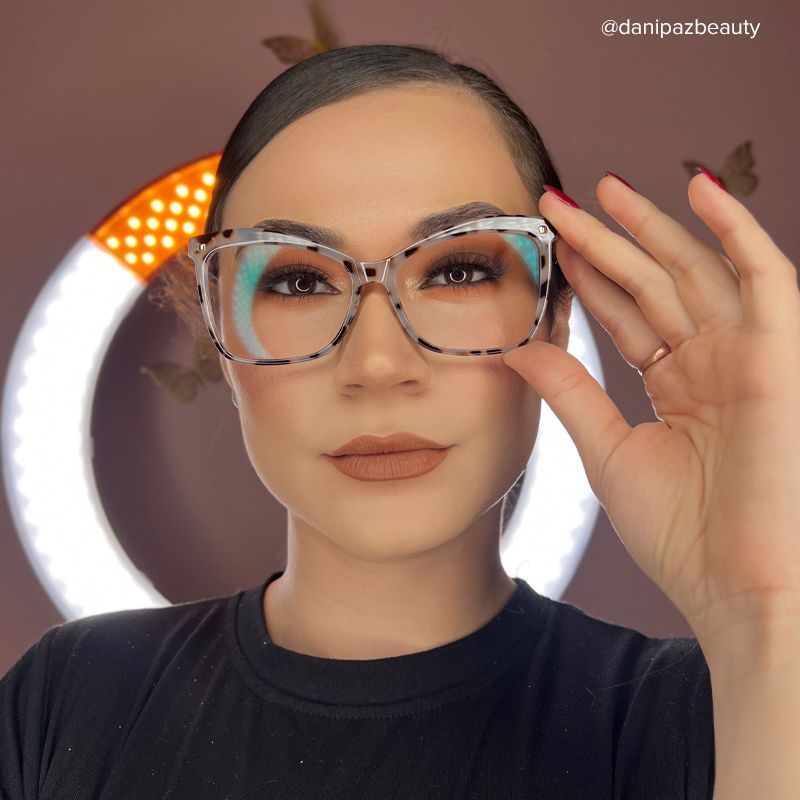 Isaebella Butterfly Tortoise Frame Glasses | ZEELOOL UK4