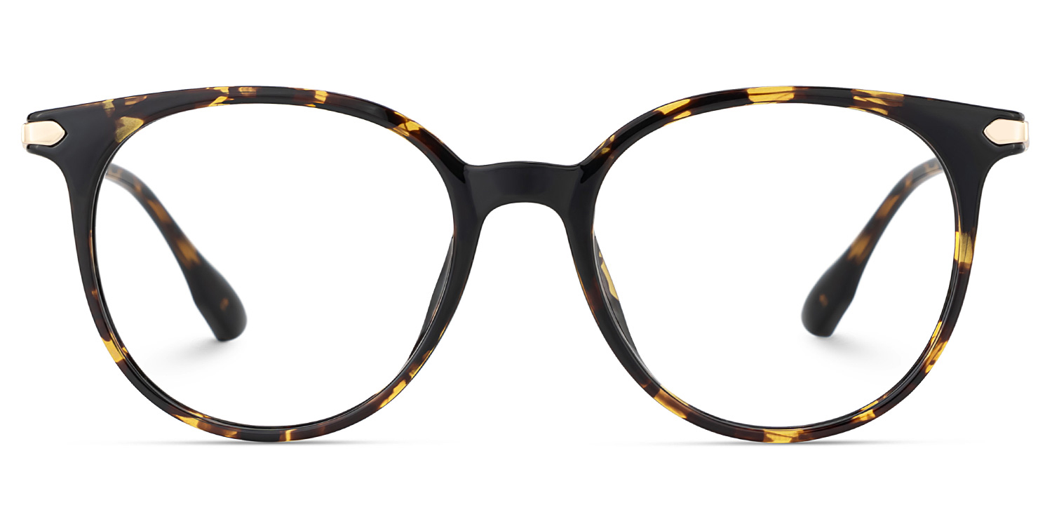 Mila Round Tortoise Glasses1