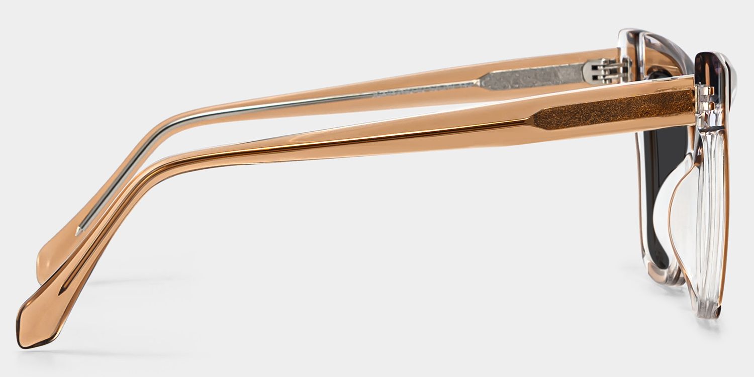 Saucie Light Brown Cat eye Frame Sunglasses | ZEELOOL UK3