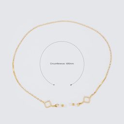 Stylish Clear Pearl Gold Eyeglasses Chains2