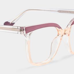Tawana Square Purple Glasses4