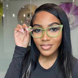 Yosef Green Cat eye Glasses6