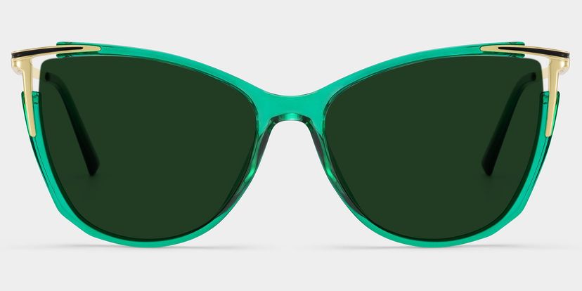 Yomary Green Cat eye Sunglasses